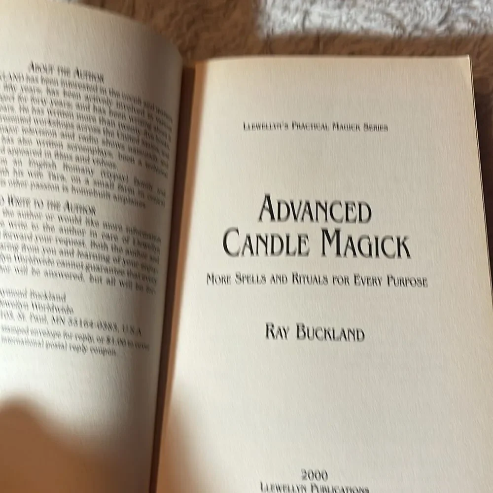 Advanced  candle magick book 1996